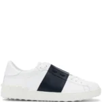 Valentino Garavani Open White Black Band White
