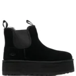 UGG Neumel Platform Chelsea Boot Black