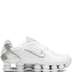 Nike Shox TL White Metallic Silver Max Orange