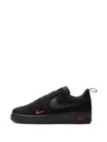 Nike Air Force 1 Low Multi-Swoosh Black Crimson - Image 4