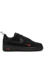 Nike Air Force 1 Low Multi-Swoosh Black Crimson