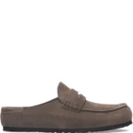 Birkenstock Naples Wrapped Suede Concrete Grey