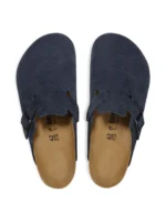Birkenstock Boston Soft Footbed Navy Tonal - Image 3