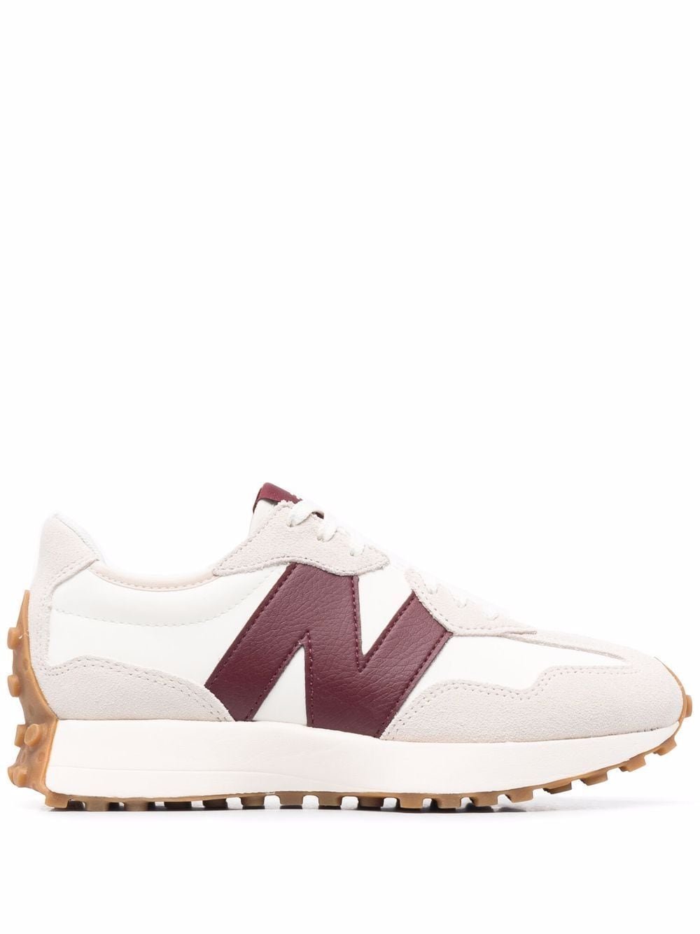 IMG_1144.jpeg New Balance 327 Moonbeam Classic Burgundy - Image 1