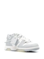 OFF-WHITE Out Of Office Low Grey White Off-White Heel Tab - Image 2