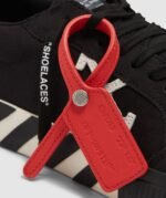 OFF-WHITE Vulcanized Low Canvas Black White - Image 4