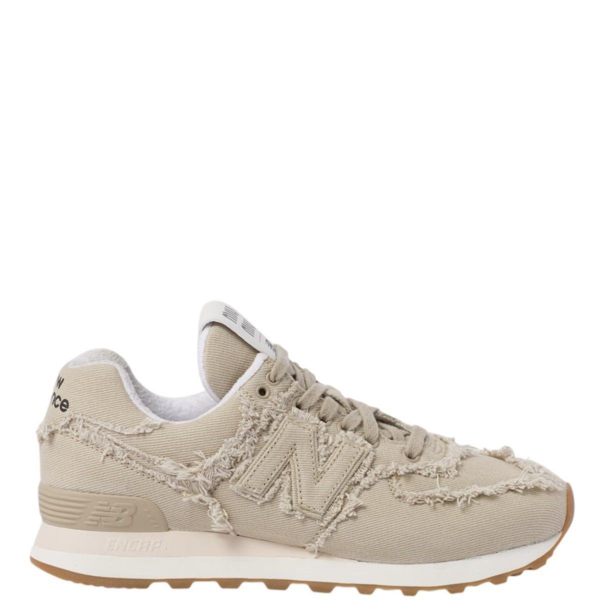IMG_4892.jpeg New Balance 574 Miu Miu Denim Colonial Beige - Image 1