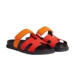 Hermes Chypre Sandal Leather Pink - Image 2