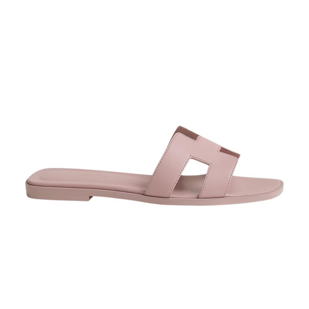 Photoroom_20250516_194849.jpeg Hermes Oran sandal Rose Cancan - Image 1