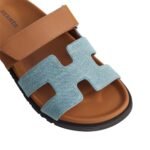 Hermes Chypre Sandal Bleu Clair / Naturel - Image 2