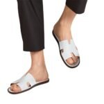 Hermes Izmir sandal Blanc - Image 4