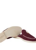 Loro Piana Charms Walk Babouche Loafer Suede Aguaje - Image 6