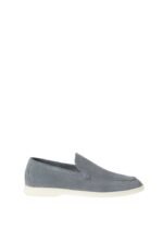 Loro Piana Summer Walk Loafer Suede Frozen Blue