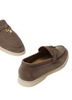 Loro Piana Summer Charms Walk Loafer Suede Rain Drops - Image 4