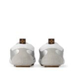 Louis Vuitton LV Sneakerina Metallic Grained Silver - Image 3