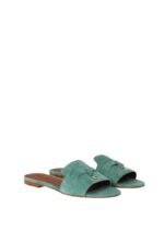 Loro Piana Summer Charms Sandal Green Sap - Image 2