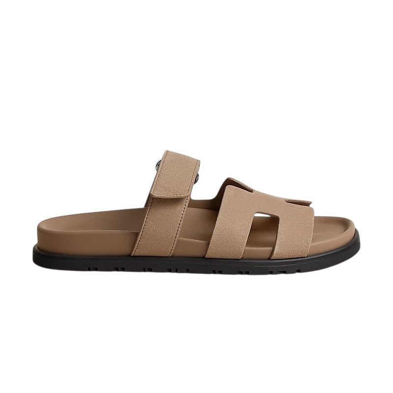 Photoroom_20250927_111504.jpg Hermes Chypre Sandal Beige Sable - Image 1