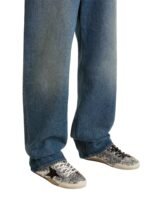 Golden Gosse True-Star silver sequins black star silver leather heel tab - Image 5