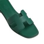 Hermes Oran Sandal Vert Oyat - Image 3
