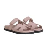 Hermes Chypre Sandal Beige Mastic Calfskin Leather - Image 2