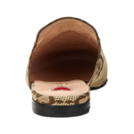 Gucci Canvas Princetown GG Slippers Beige Brown - Image 4