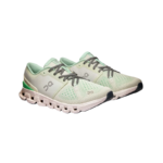 On Women's Cloud X 4 in Aloe/Honeydew Green - Image 3